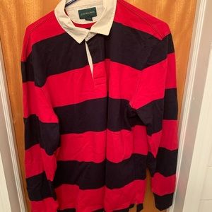 Jcrew Large Rugby shirt